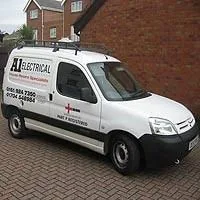 A1 Electrical van pictured on the original website